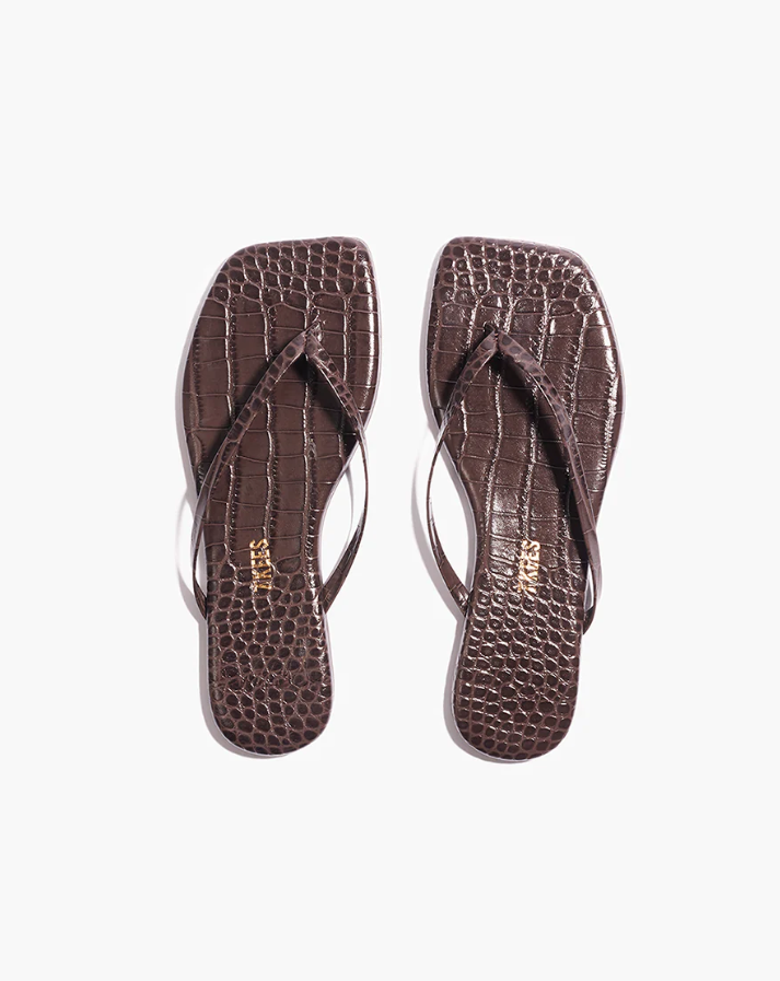 Square Toe Lily Croc