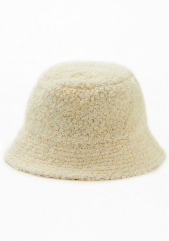 Shore Bucket- Ivory Boucle