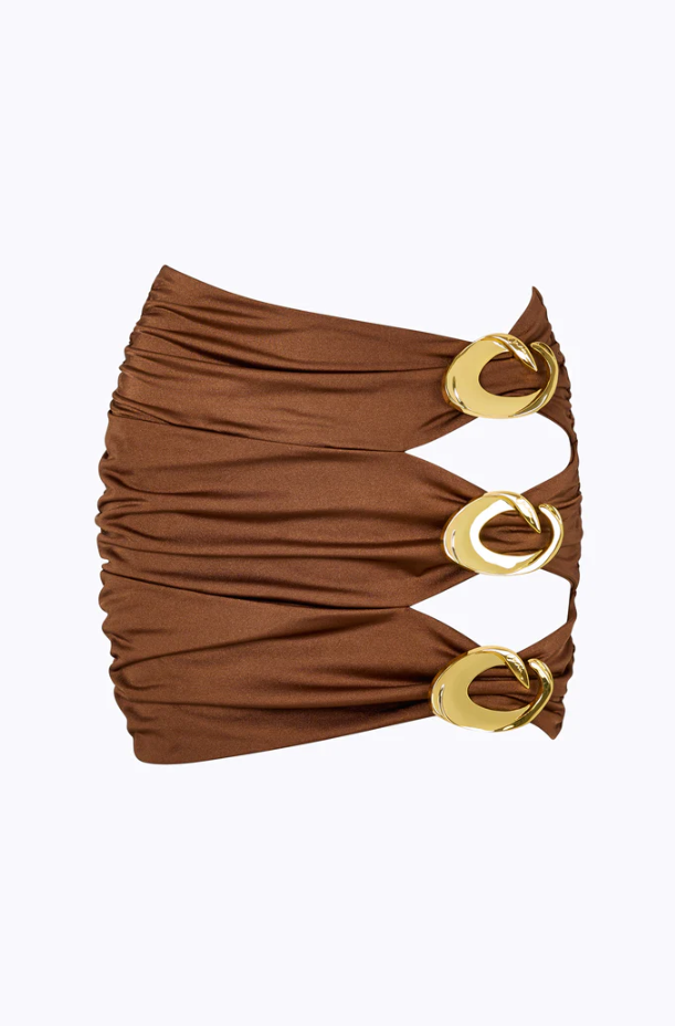 Coupe Halo Cut-Out Mini Skirt