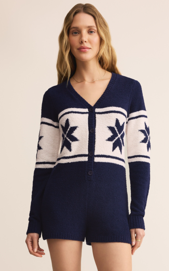 Nordic Plush Romper