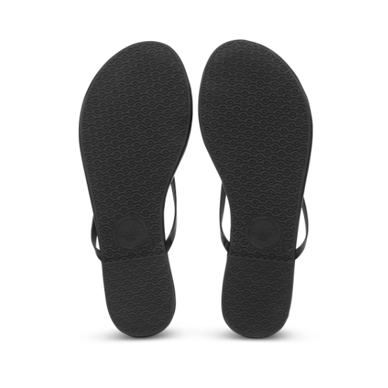 Solei Sea Indie Sandal Onyx Patent