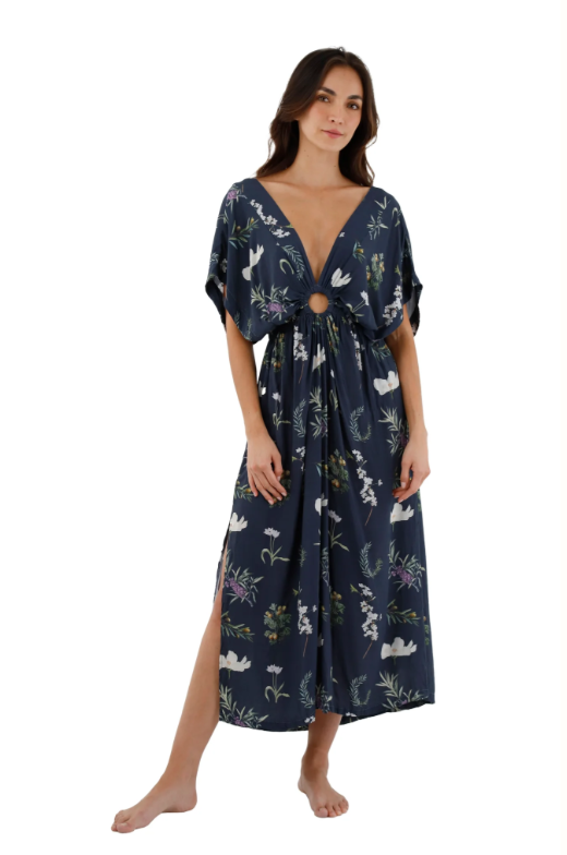 GREEN WOOD MIRAGE DRESS