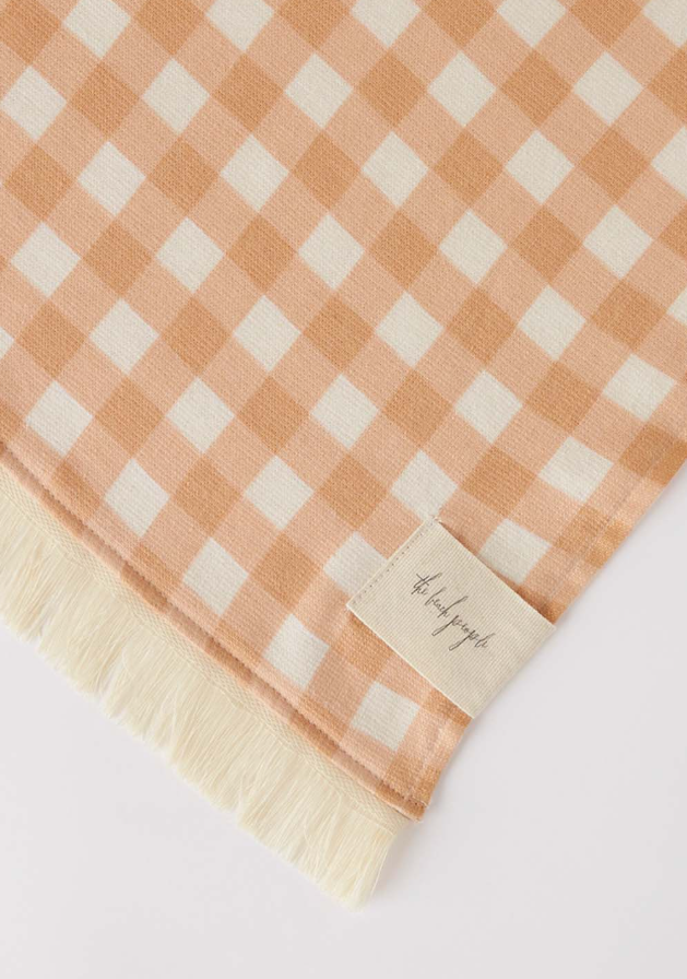 Gingham Travel Towel