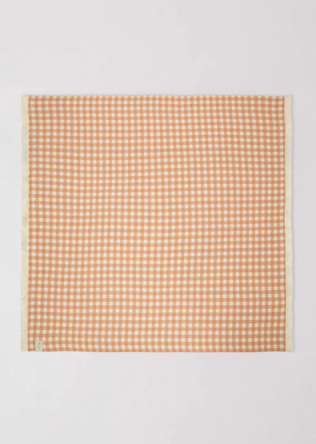 Gingham Travel Towel