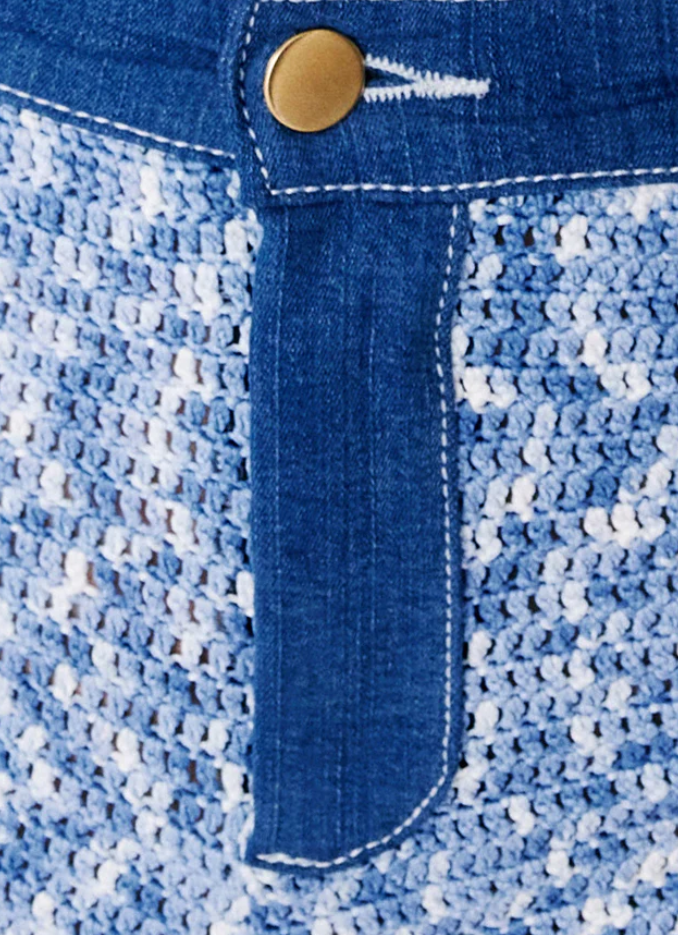 Muse Hand Crochet Mini Short