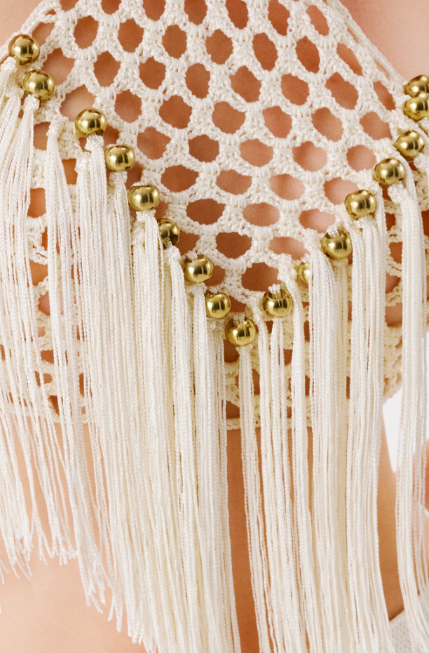 Aria Hand Crochet Halter Top