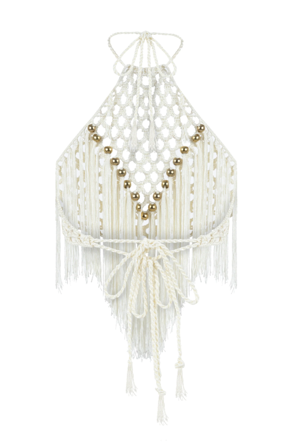 Aria Hand Crochet Halter Top