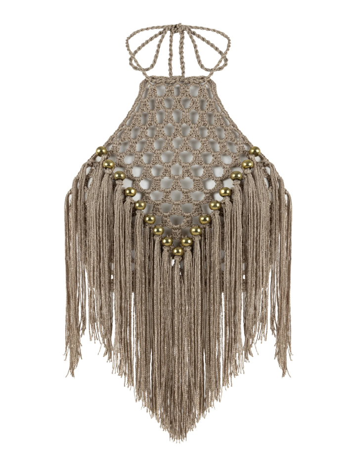 Aria Hand Crochet Halter Top