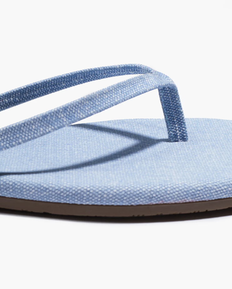 Square Toe Lily Washed Denim