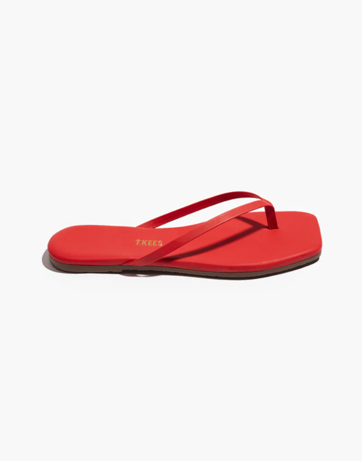Square Toe Lily Red