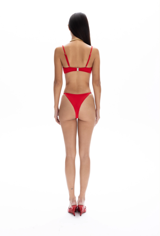 Amy Red Bikini Bottom