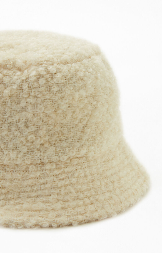 Shore Bucket- Ivory Boucle