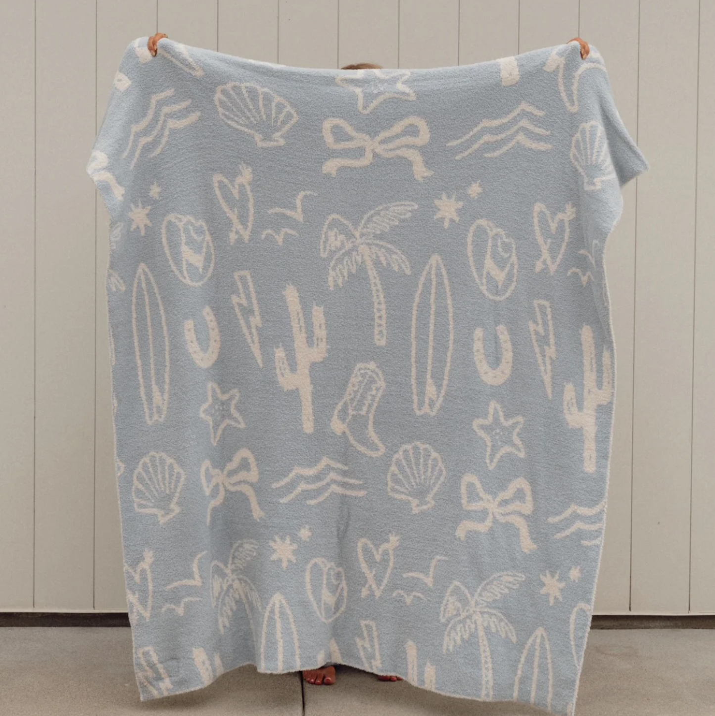 Coastal Cowgirl Luxe Home Blanket