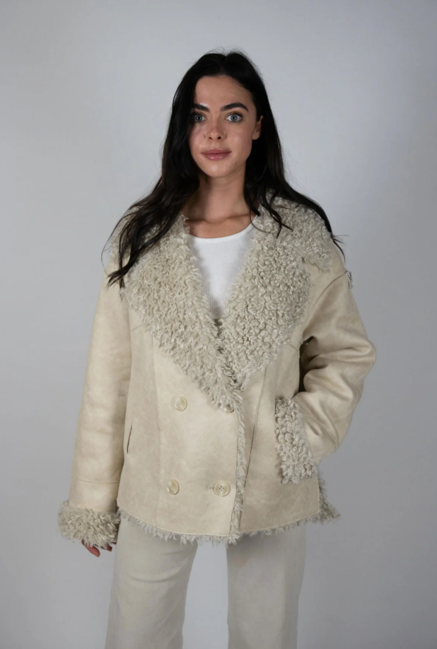 Two Arrows Shearling with Fur