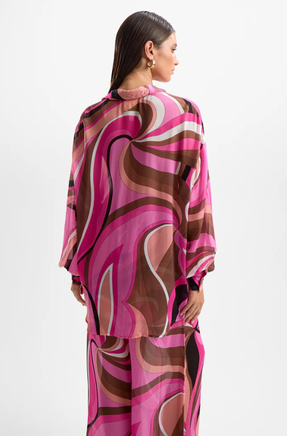 Solace Button Up Shirt Printed