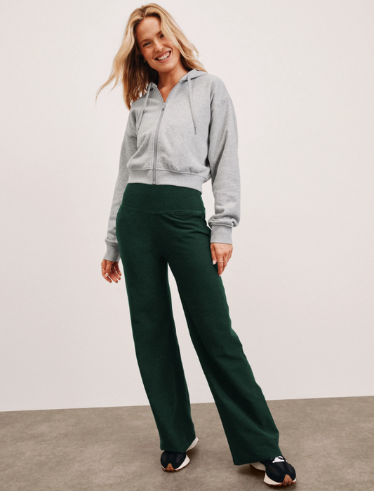 spacedye laid back wide leg pant