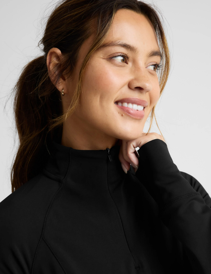 pacer fleece quarter zip pullover