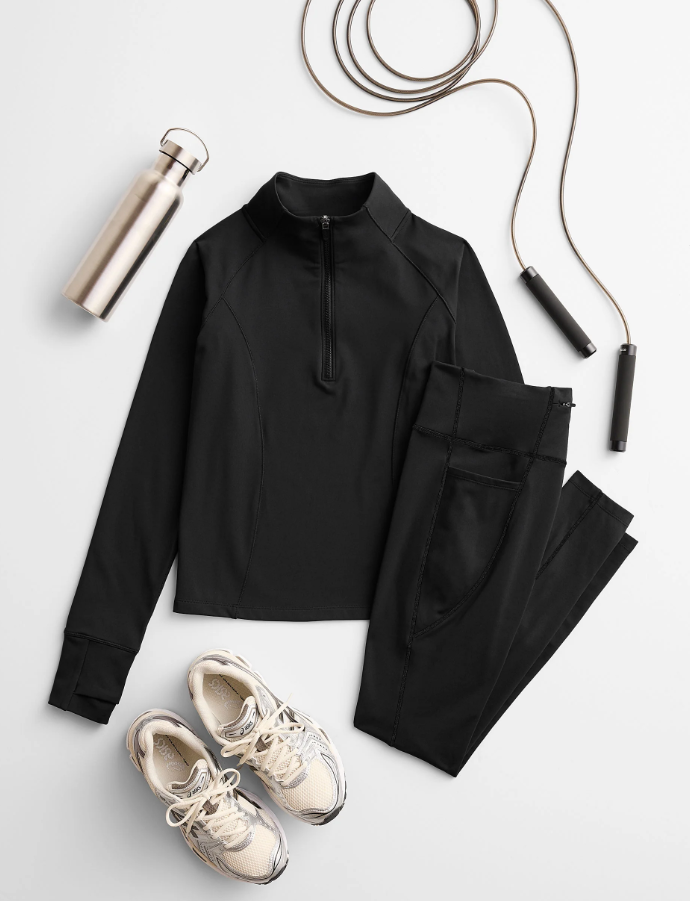 pacer fleece quarter zip pullover