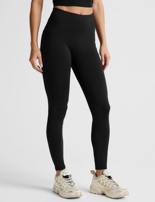 pacer fleece zip pocket long legging