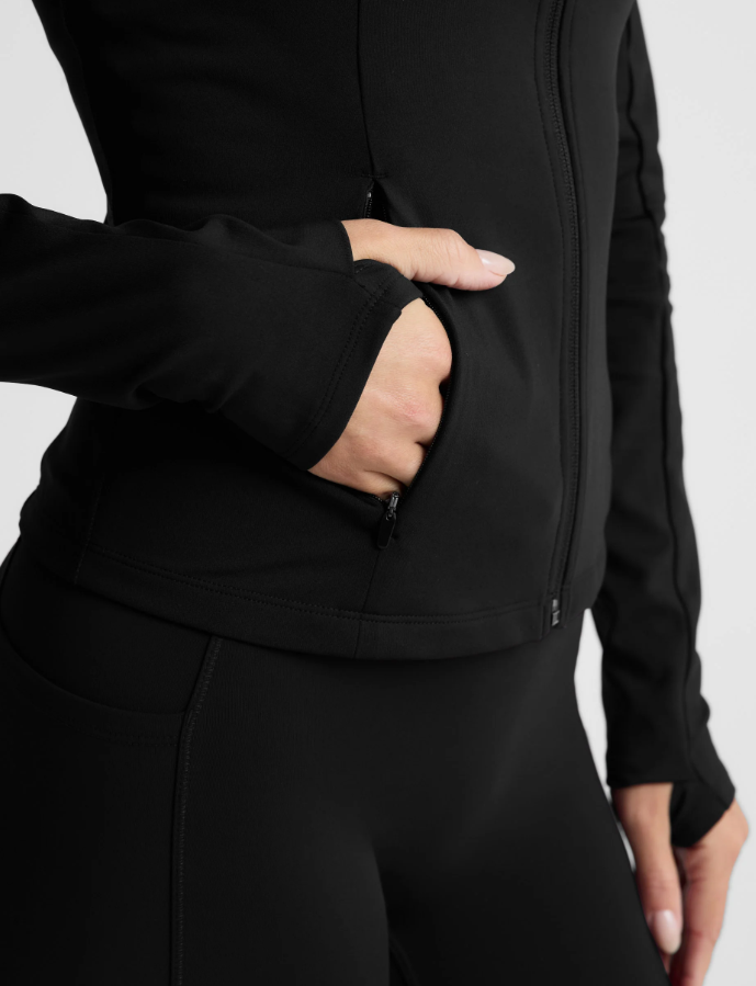 pacer fleece full-zip jacket