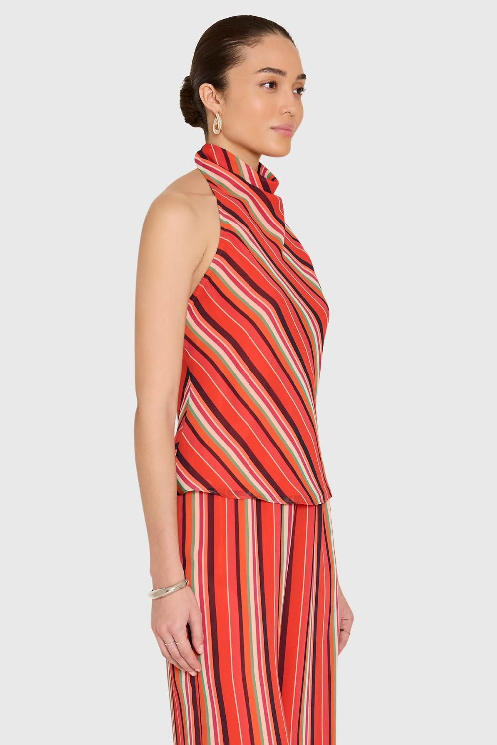 Samba Top - Soleil Stripes Print