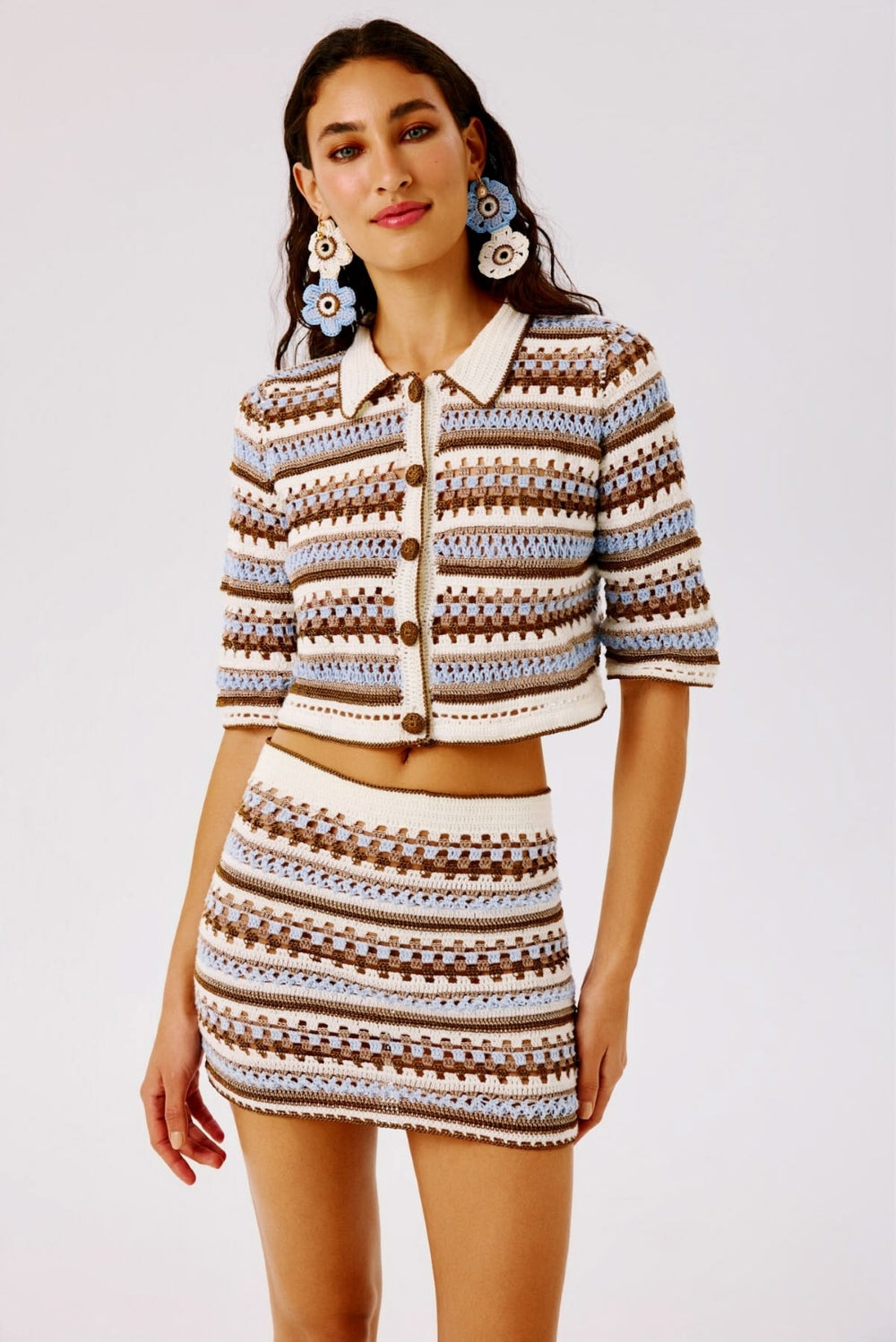 Celia Hand-Crocheted Cardigan