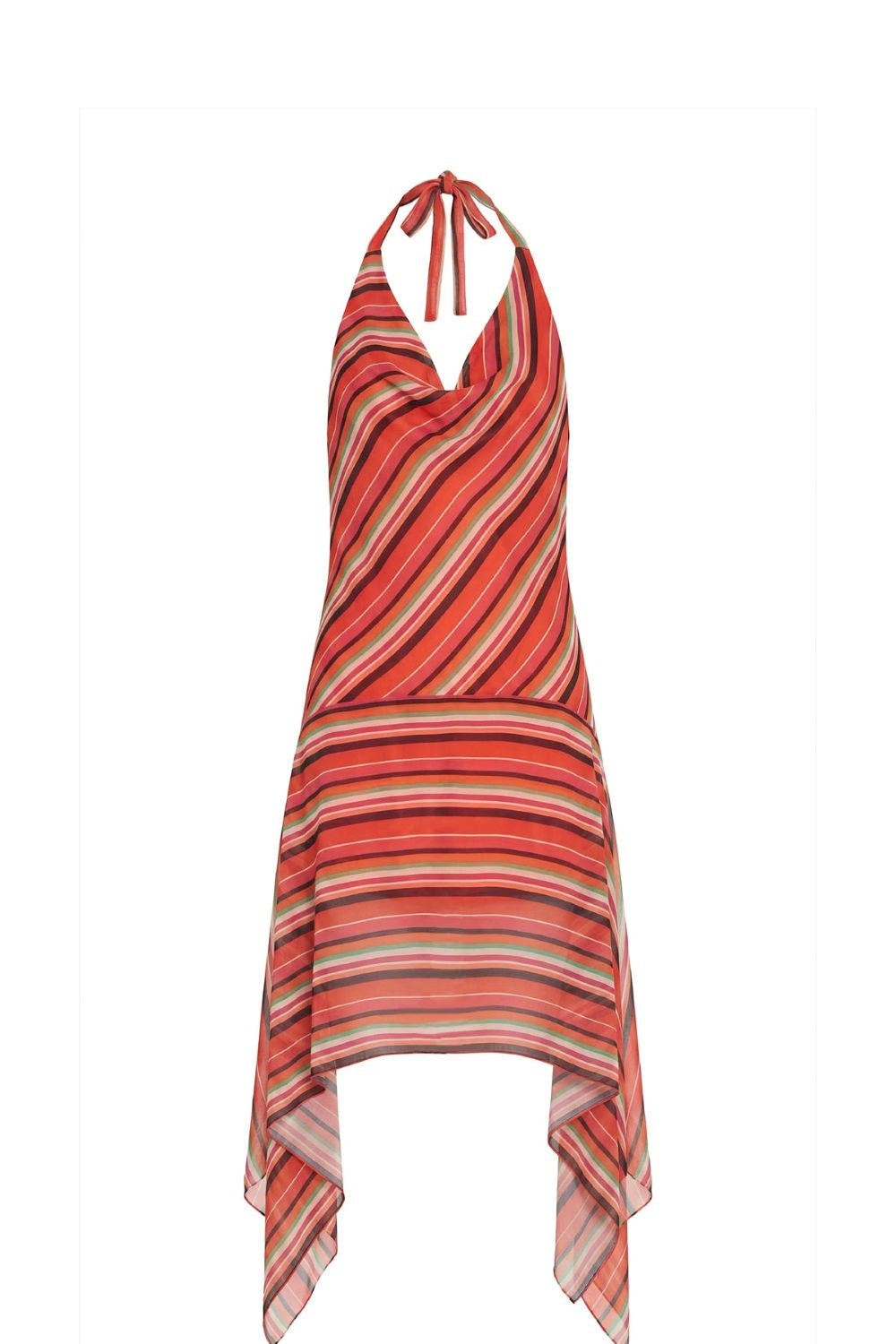 Allura Dress - Soleil Stripes Print