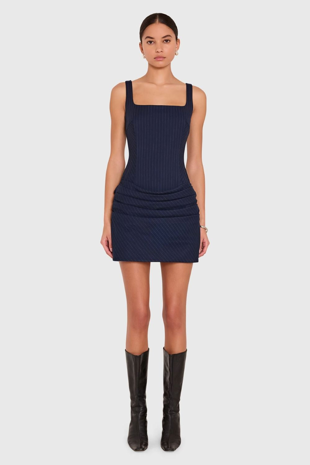 Annabella Dress - Navy