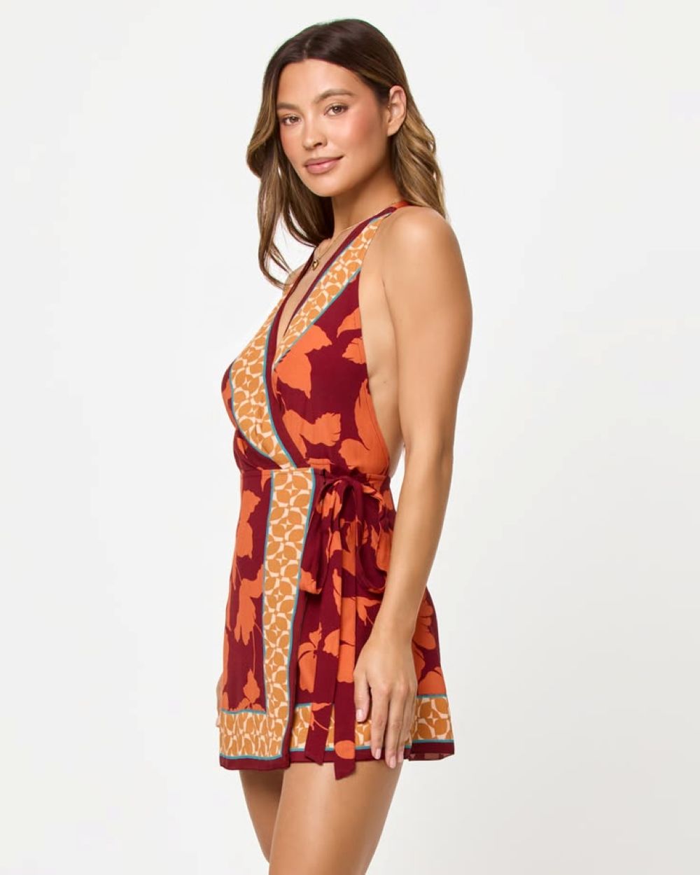 Taura Mini Dress - Cocobolo