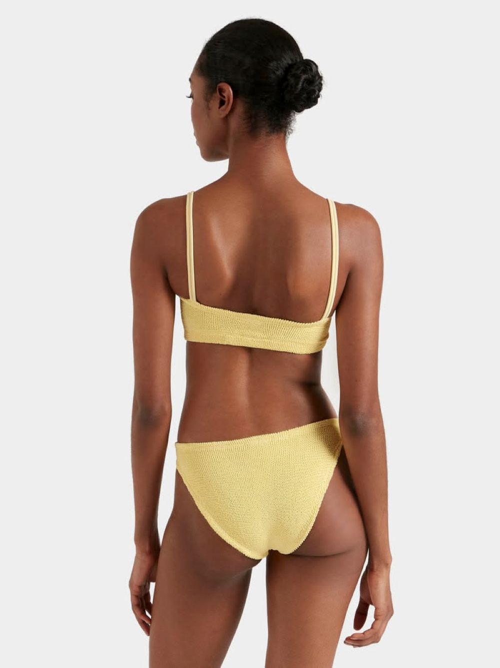 CASSIE BEADED BIKINI - BUTTER