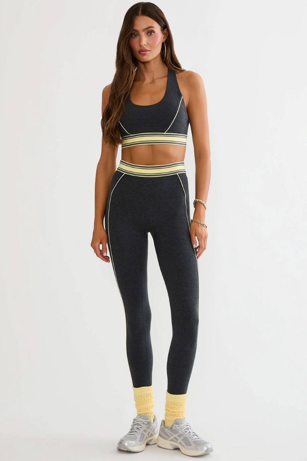 tierney legging - butter gray soft serve