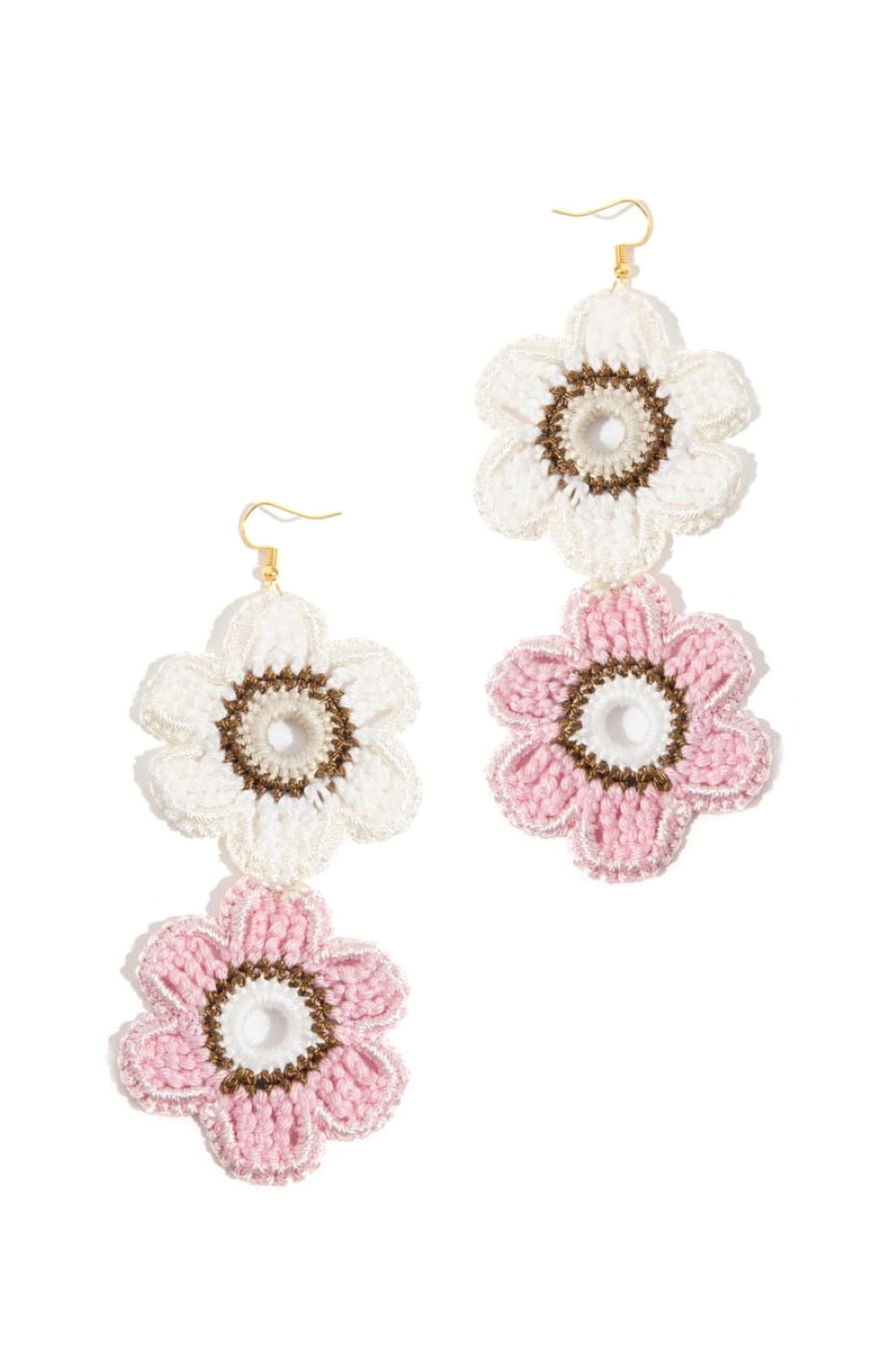 Fleur Hand-Crocheted Earrings