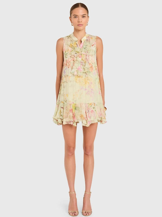 Glorianna Dress - Endive Multi