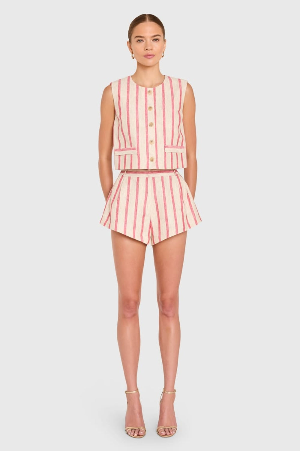 Jeremiah Shorts - Red Stripe
