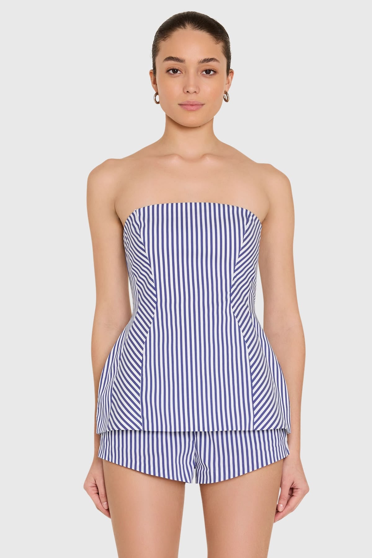 Linda Top -Blue Ivory