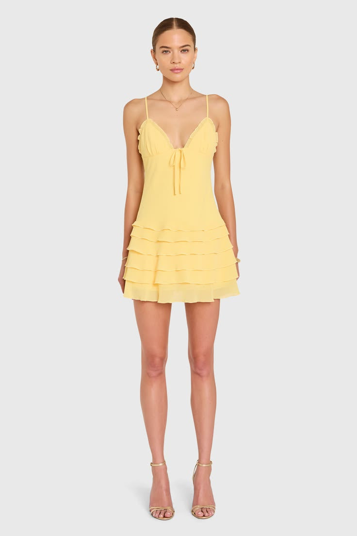 Mirabelle Romper - Daffodil