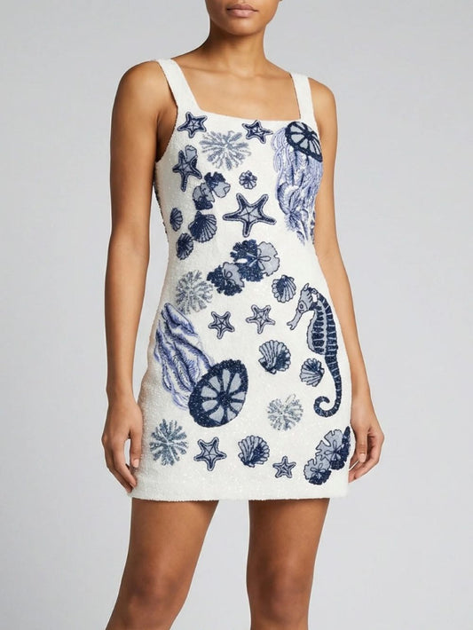 New Orleans Hand Embellished Dress