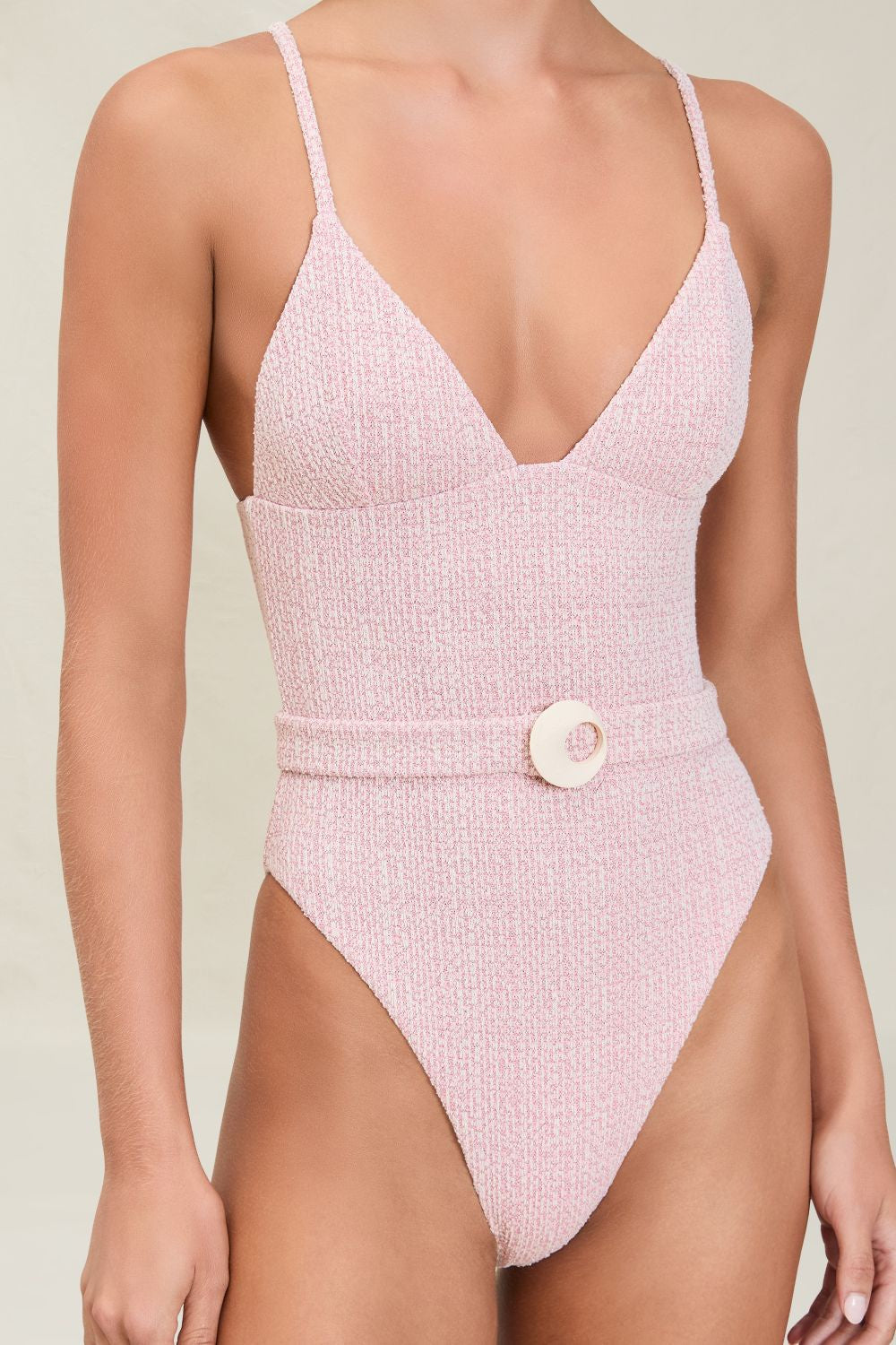 Catalina Full-Piece - Rose Cream