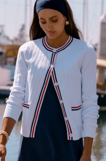 ally cardigan - heritage