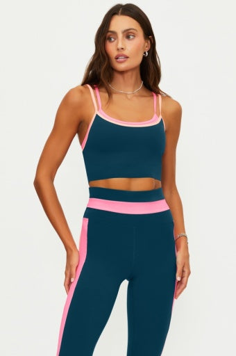 winston top- seashell isle colorblock