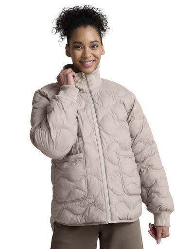 2-way quilted jacket