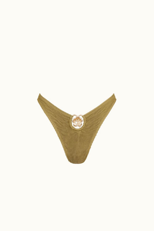 WAHINE BRIEF - MOSS GREEN